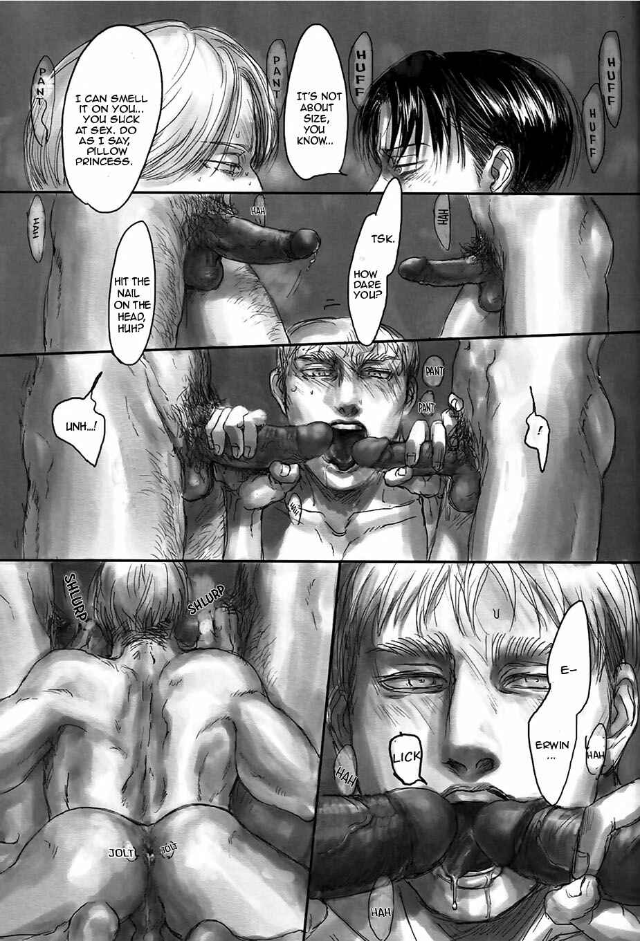 Page 16 Chapter Unknown_867a Shingeki no Kyojin - Hands on Me (Doujinshi)