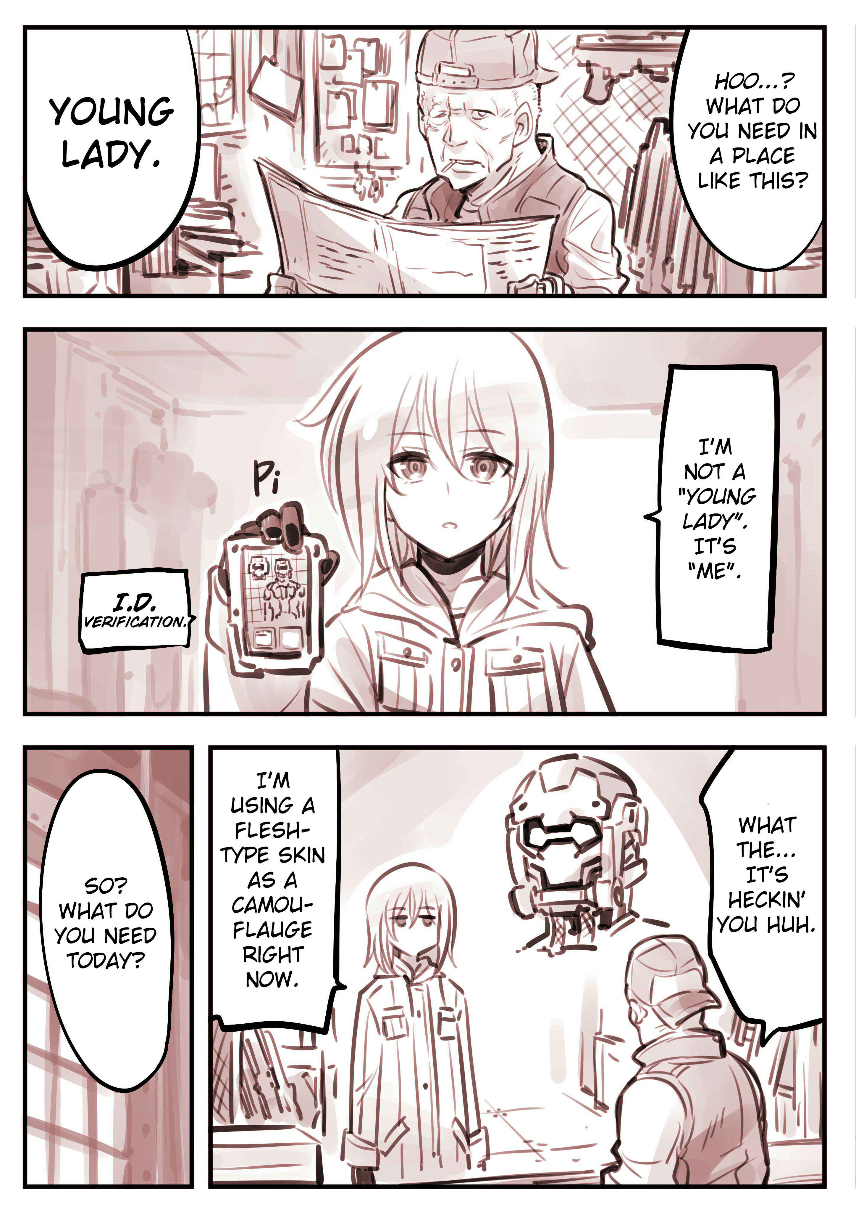 Page 1 Chapter 4 A Tale of a Certain Droid