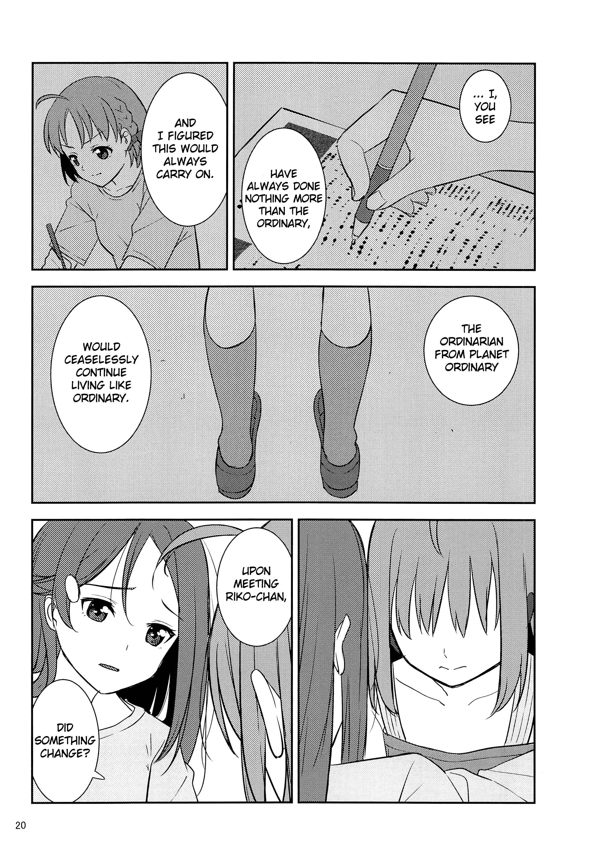 Page 19 Chapter Unknown_5f2a Love Live! Sunshine!! - Namida ga Zero ni Naru made (Doujinshi)