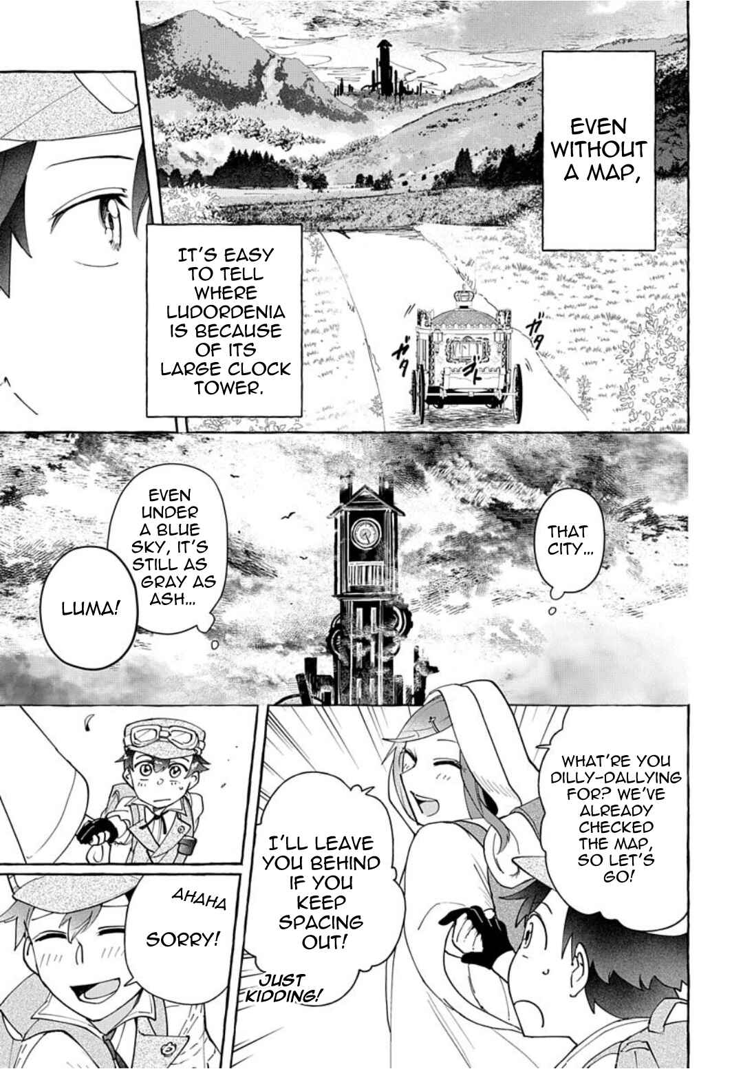 Page 9 Chapter 5 Usotsuki Majo to Haiiro no Niji