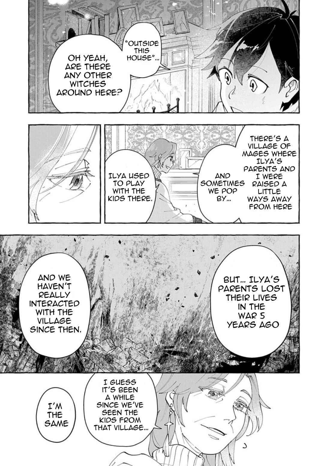 Page 11 Chapter 2 Usotsuki Majo to Haiiro no Niji