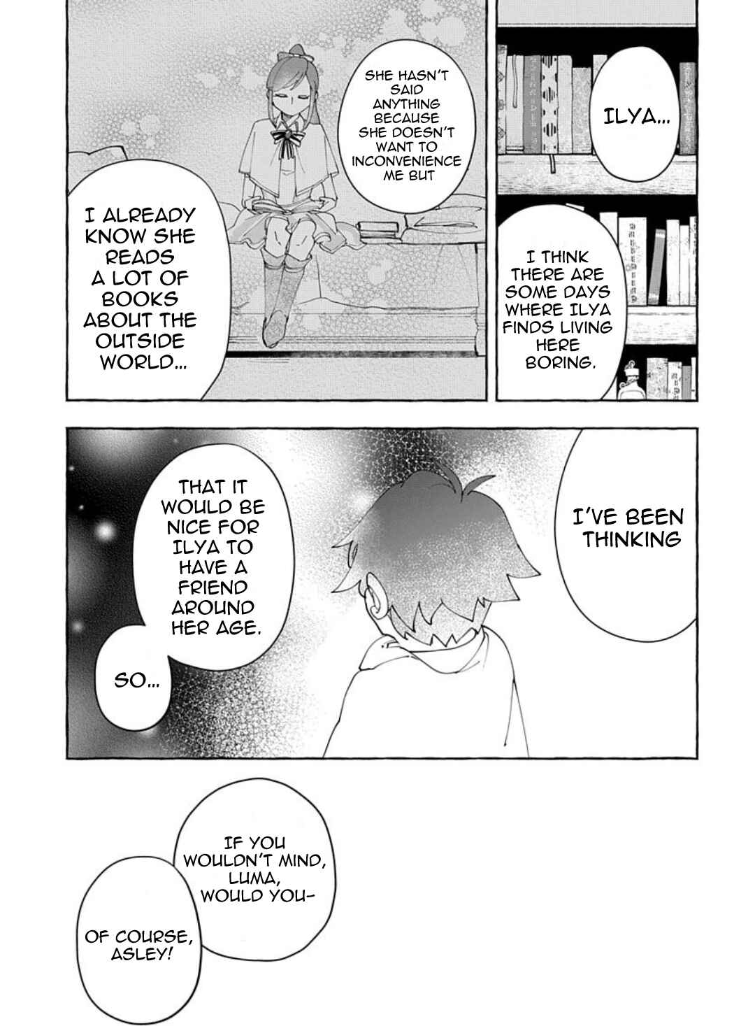 Page 13 Chapter 2 Usotsuki Majo to Haiiro no Niji