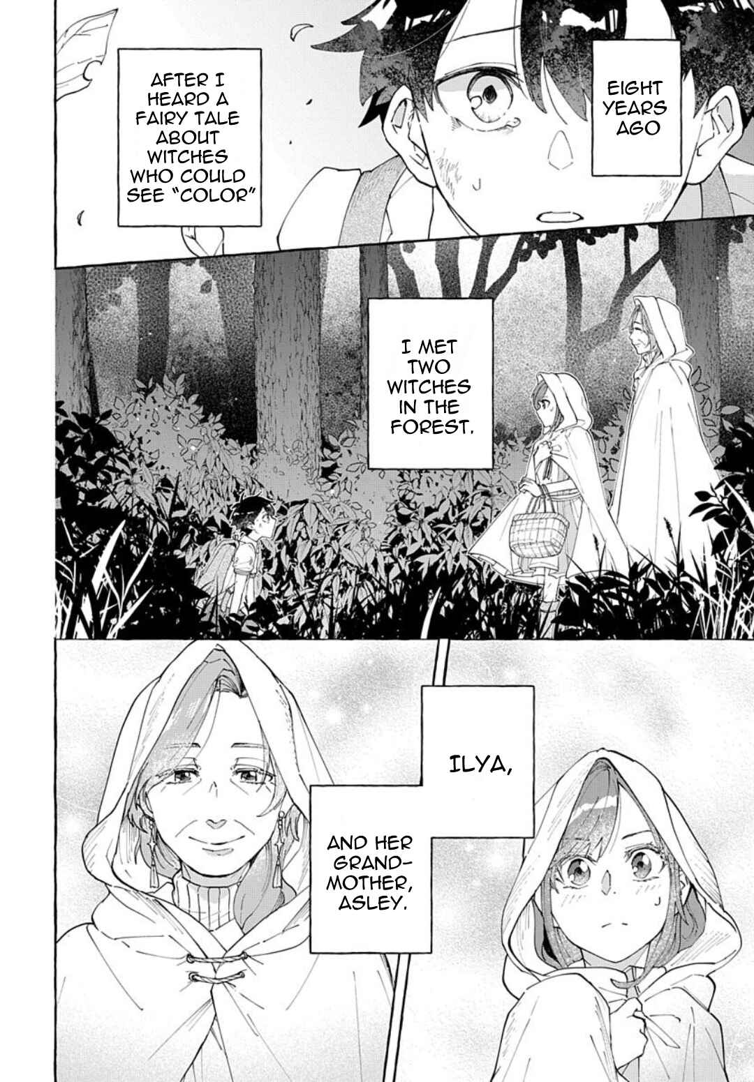 Page 2 Chapter 2 Usotsuki Majo to Haiiro no Niji