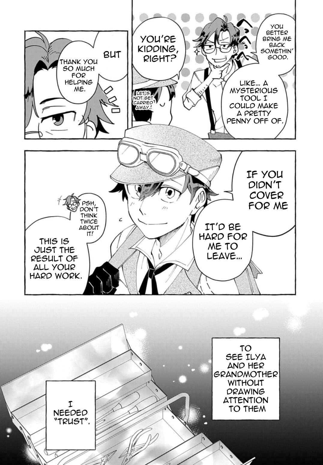 Page 14 Chapter 3 Usotsuki Majo to Haiiro no Niji