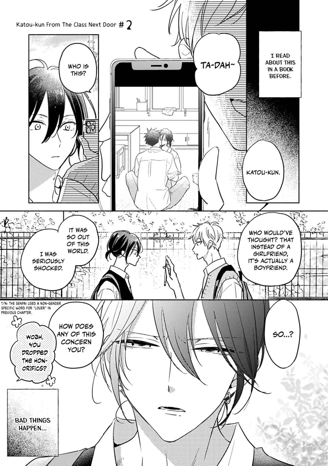 Page 8 Chapter 2 Tonari no Class no Katou-kun