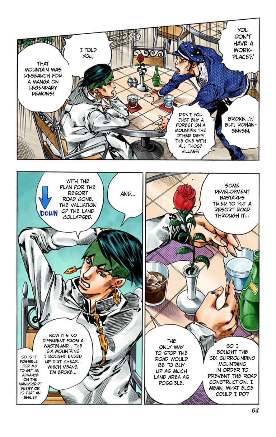 Page 8 Chapter 2 Thus Spoke Rohan Kishibe (Official Colored)