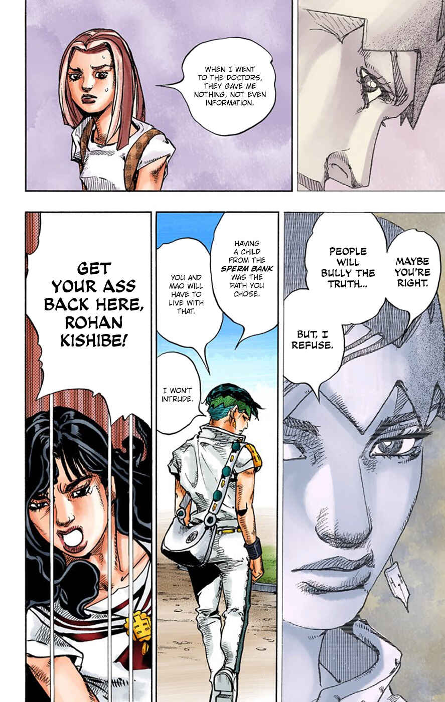 Page 21 Chapter 8 Thus Spoke Rohan Kishibe (Official Colored)
