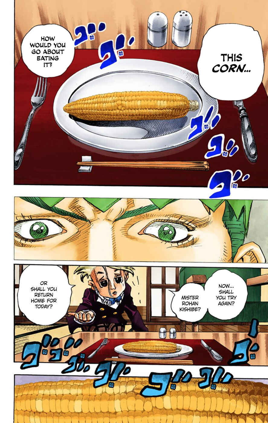 Page 35 Chapter 3 Thus Spoke Rohan Kishibe (Official Colored)