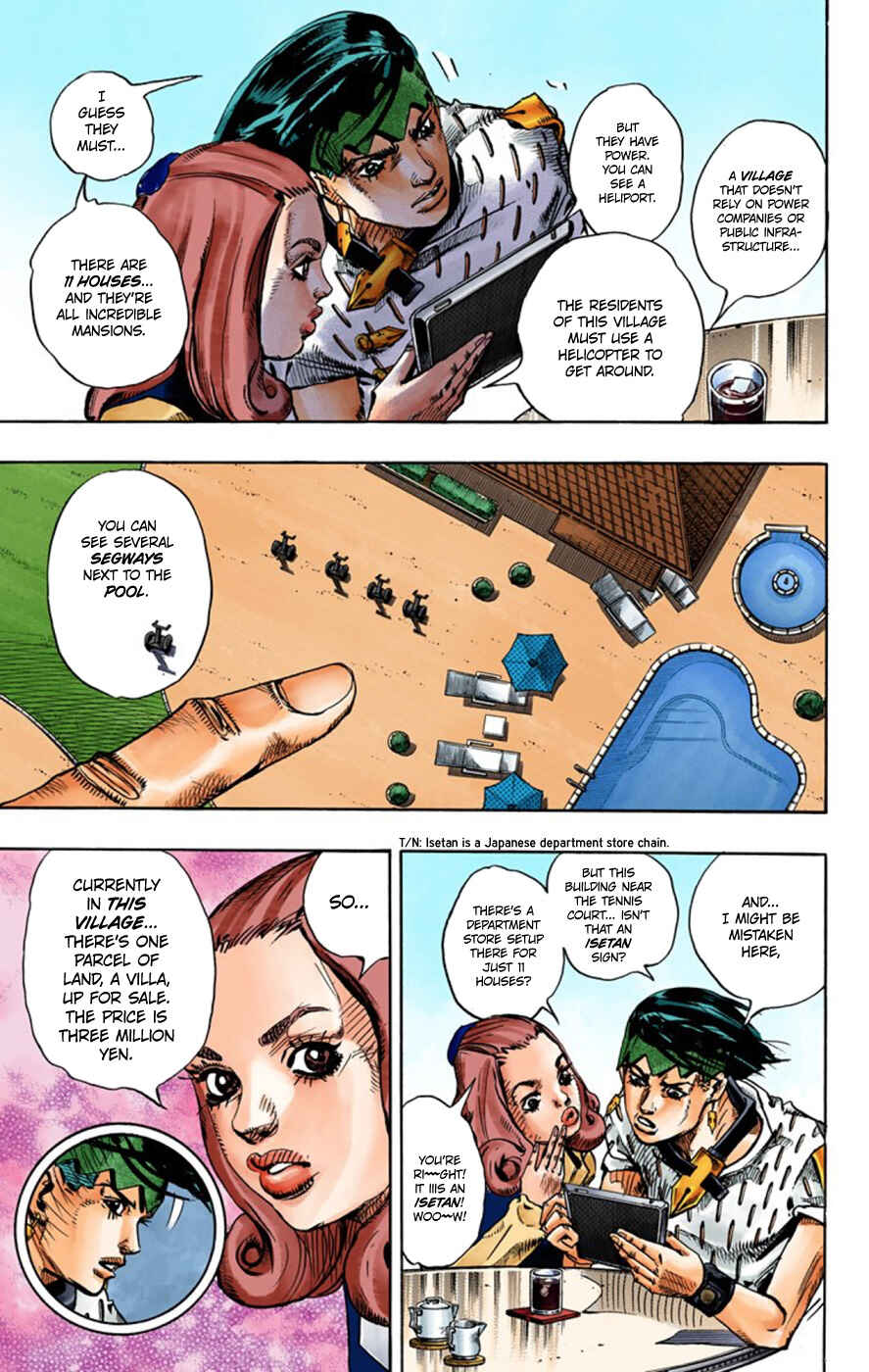 Page 9 Chapter 3 Thus Spoke Rohan Kishibe (Official Colored)