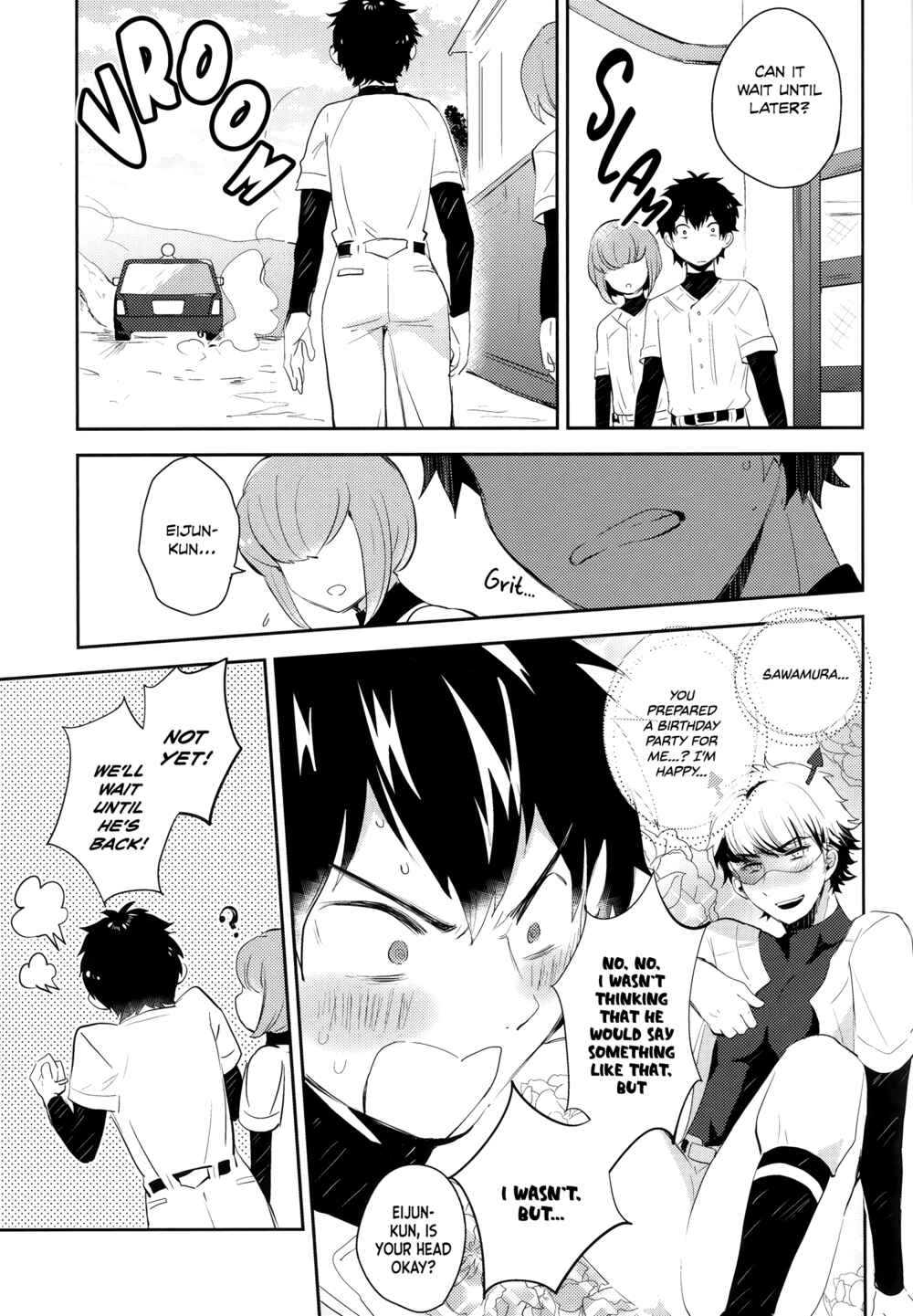 Page 15 Chapter Unknown_0b1e Diamond no Ace - Suki da nante Ittara (Doujinshi)