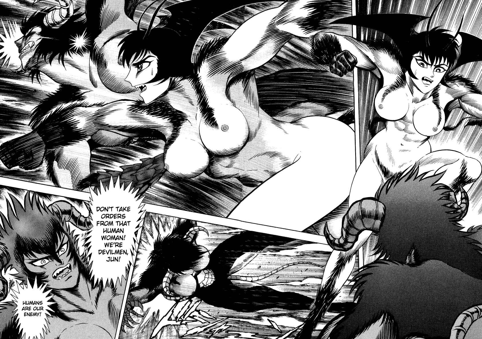 Page 40 Chapter 60 Devilman Lady