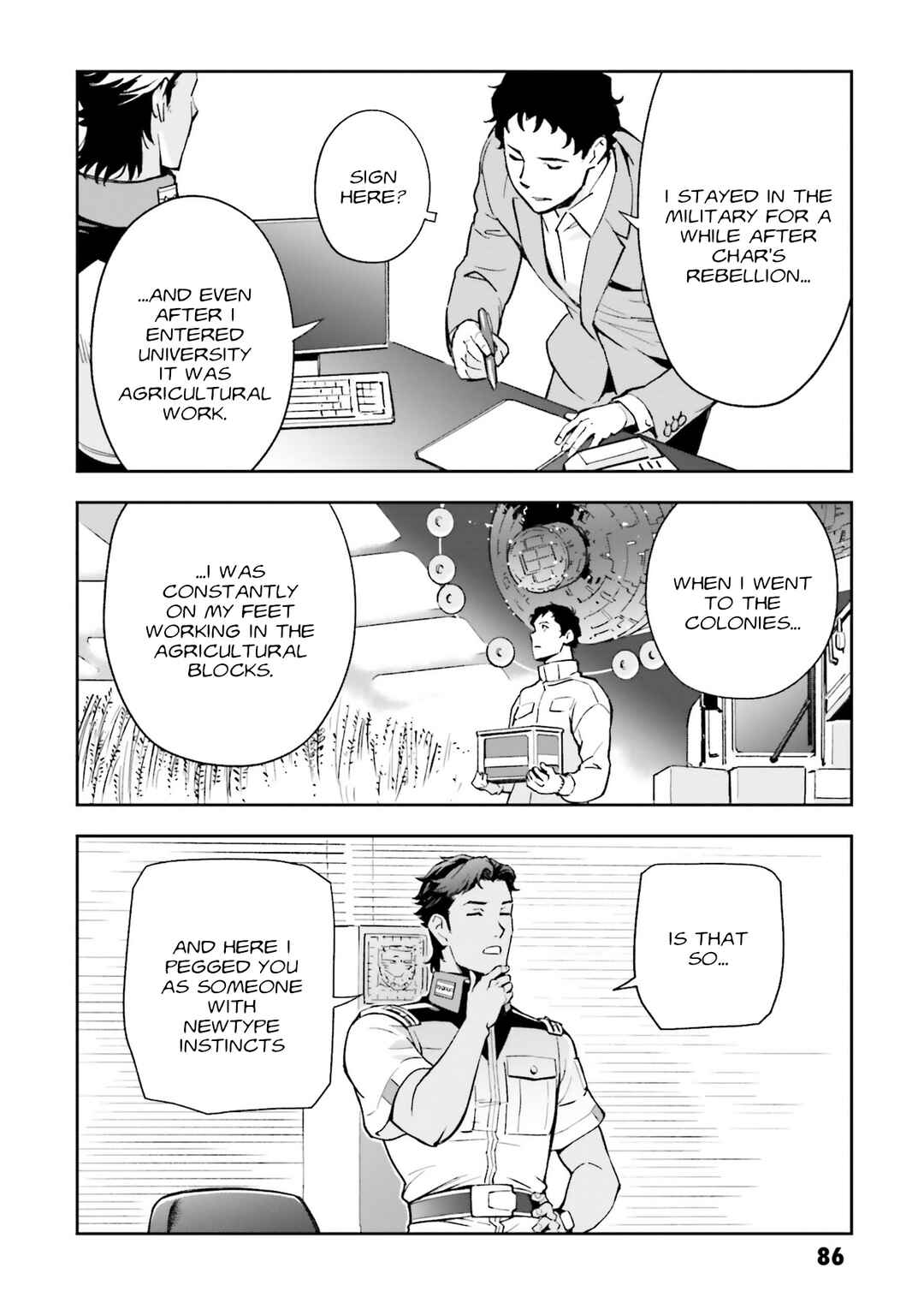 Page 56 Chapter 12 Mobile Suit Gundam: Hathaways Flash