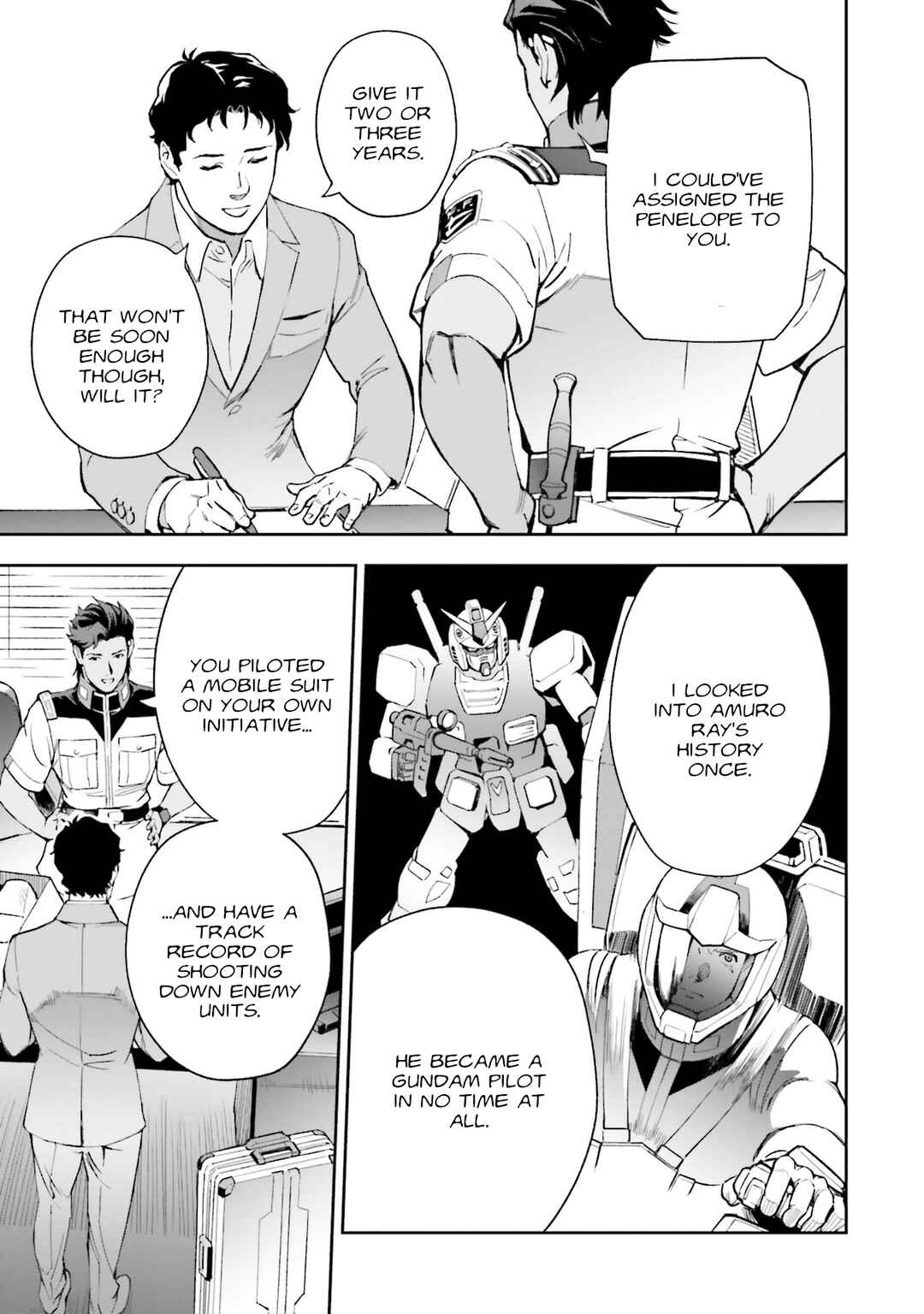 Page 57 Chapter 12 Mobile Suit Gundam: Hathaways Flash
