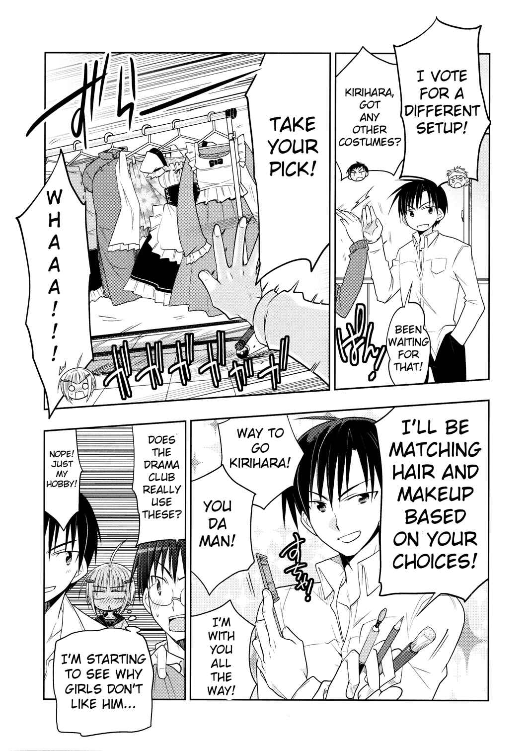 Page 13 Chapter 4 Classmate no Josou o Tetsudattara Kawai Sugite Furue ga Tomaranai Ken