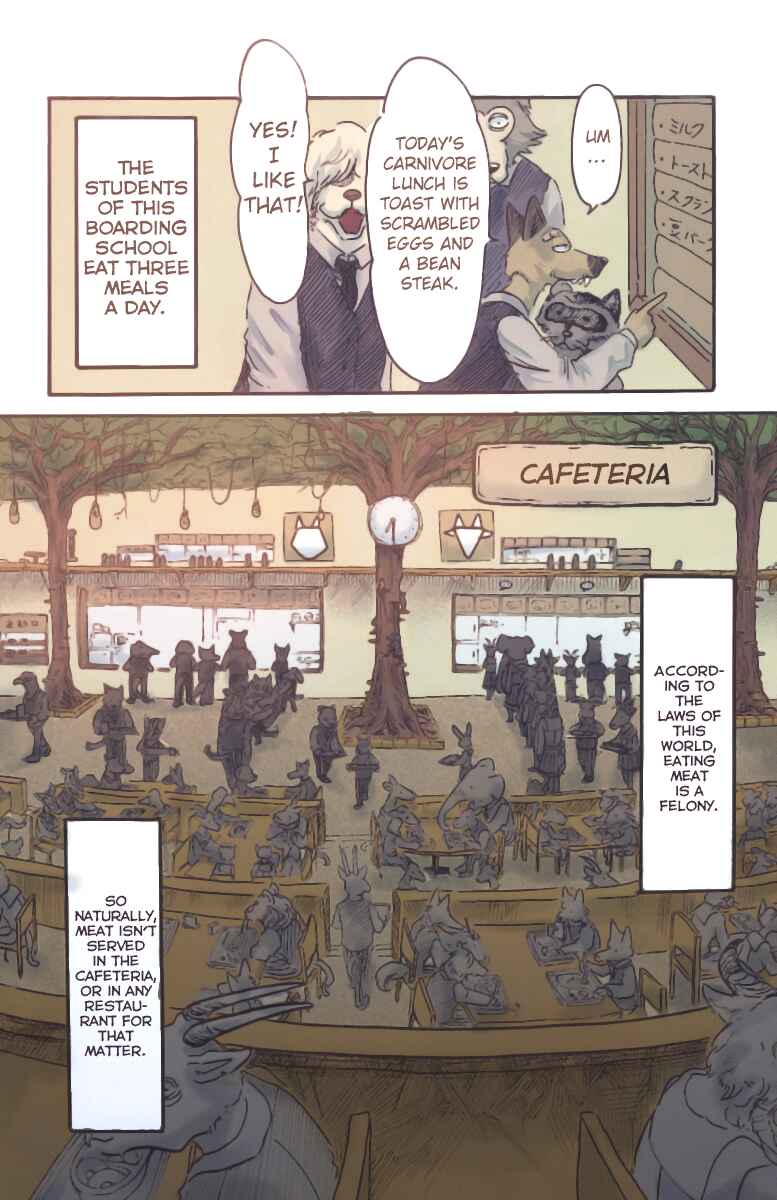 Page 4 Chapter 6 BEASTARS (Fan-Colored)