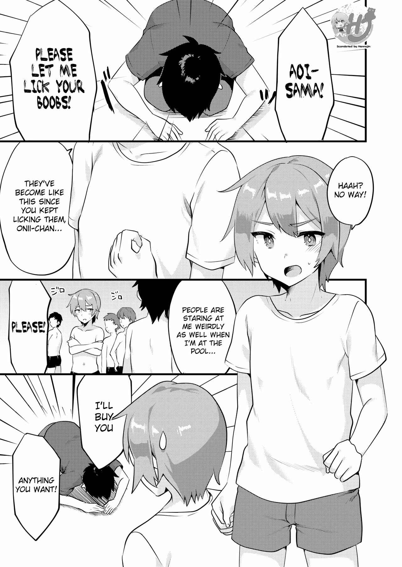 Page 2 Chapter Unknown_8f9d Kawaii Otokonoko no Oppai o Medetai