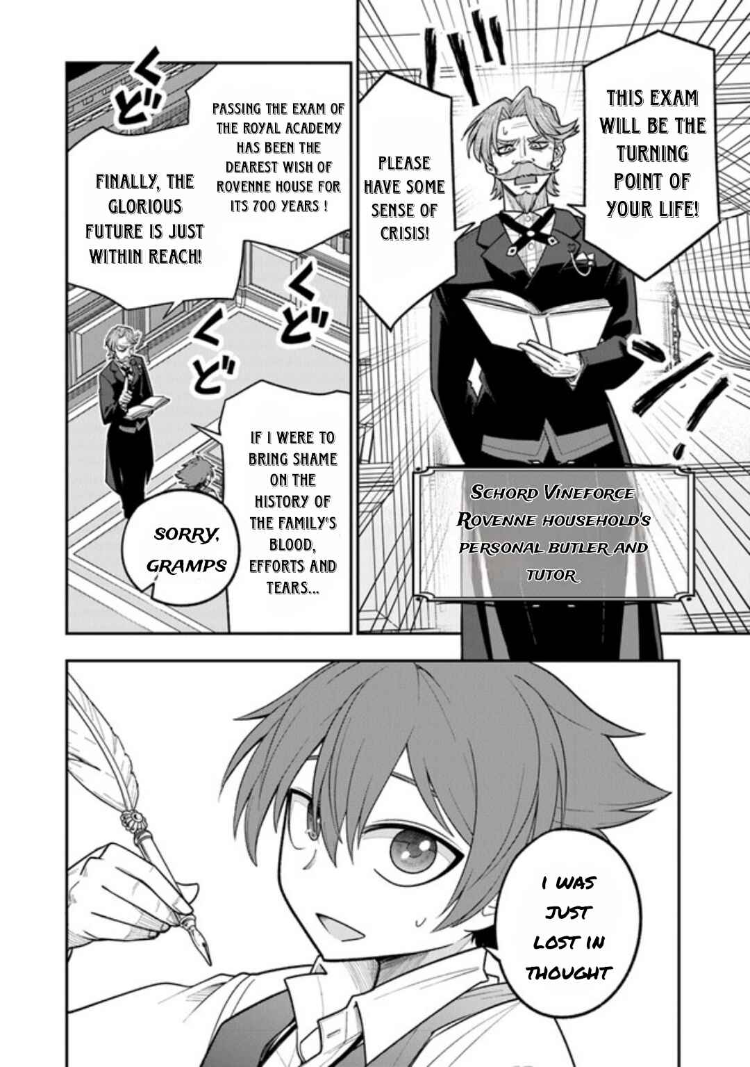 Page 4 Chapter 1.2 Ken to Mahou to Gakureki Shakai ~Zense wa Gariben Datta Ore ga, Konse wa Kazemakase de Jiyuu ni Ikitai~