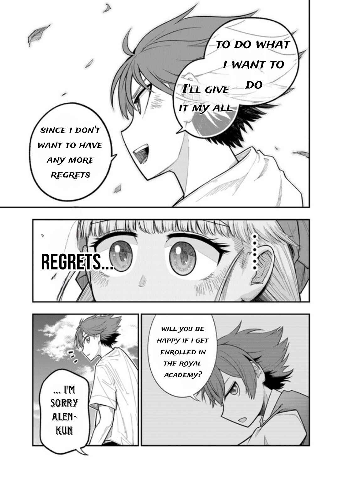 Page 14 Chapter 1.3 Ken to Mahou to Gakureki Shakai ~Zense wa Gariben Datta Ore ga, Konse wa Kazemakase de Jiyuu ni Ikitai~