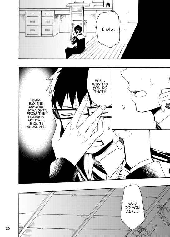 Page 27 Chapter 1 Blue Exorcist - I Want To Shout I Love You (Doujinshi)