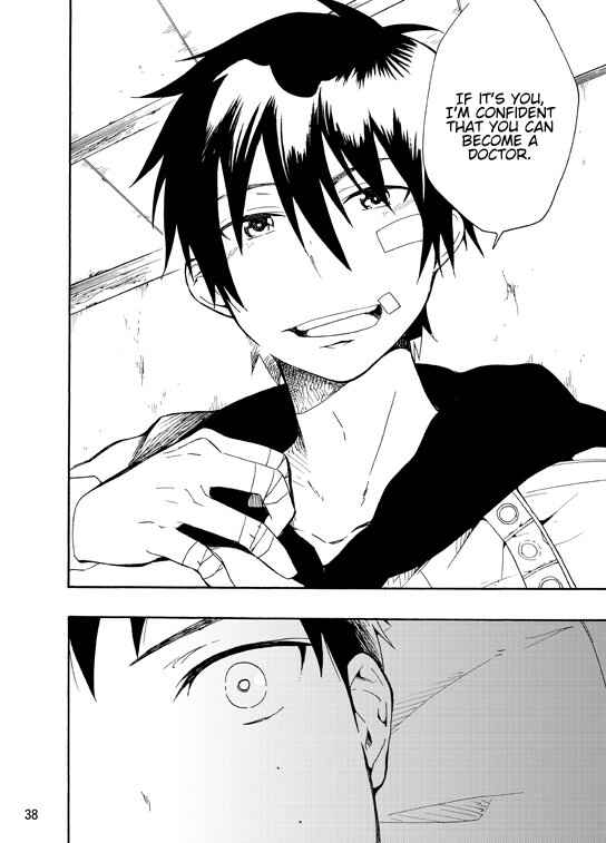 Page 35 Chapter 1 Blue Exorcist - I Want To Shout I Love You (Doujinshi)