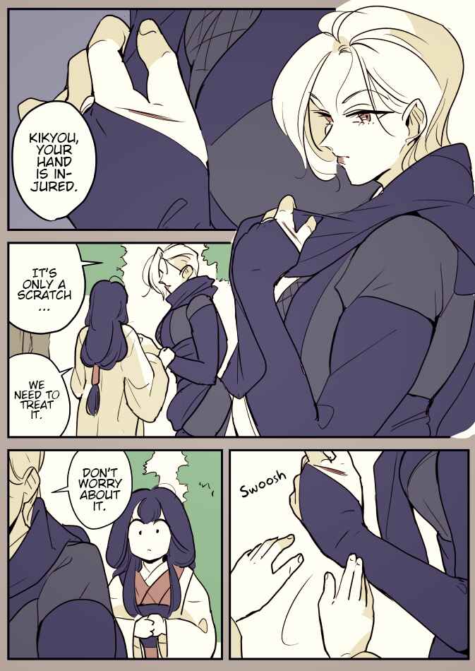 Page 4 Chapter 1 Ninja Woman and Princess