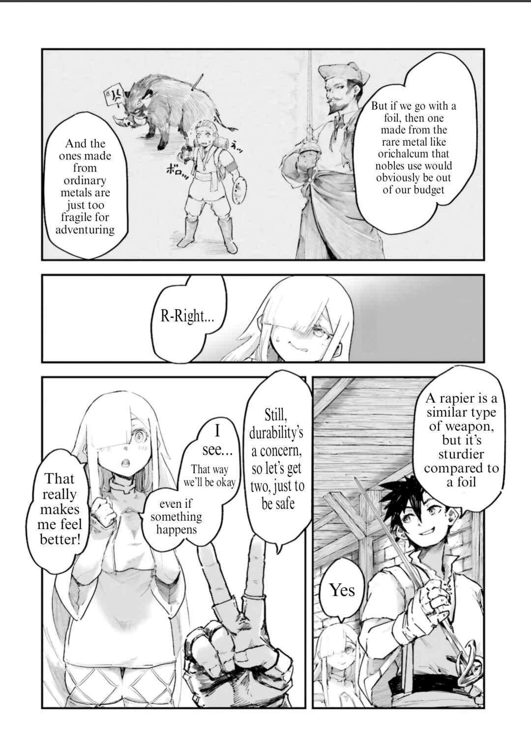 Page 4 Chapter 6.2 Noroma Mahou to Yobareta Mahoutsukai wa Juuryoku Mahou de Musou suru ~Mada Juuryoku no Gainen no nai Sekai nite, Shounen wa Banyuuinryoku no Ou to naru~