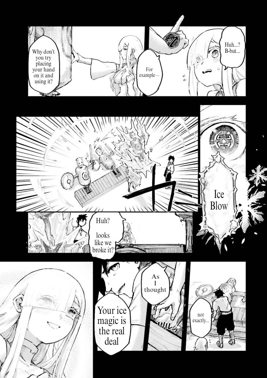 Page 1 Chapter 2.4 Noroma Mahou to Yobareta Mahoutsukai wa Juuryoku Mahou de Musou suru ~Mada Juuryoku no Gainen no nai Sekai nite, Shounen wa Banyuuinryoku no Ou to naru~