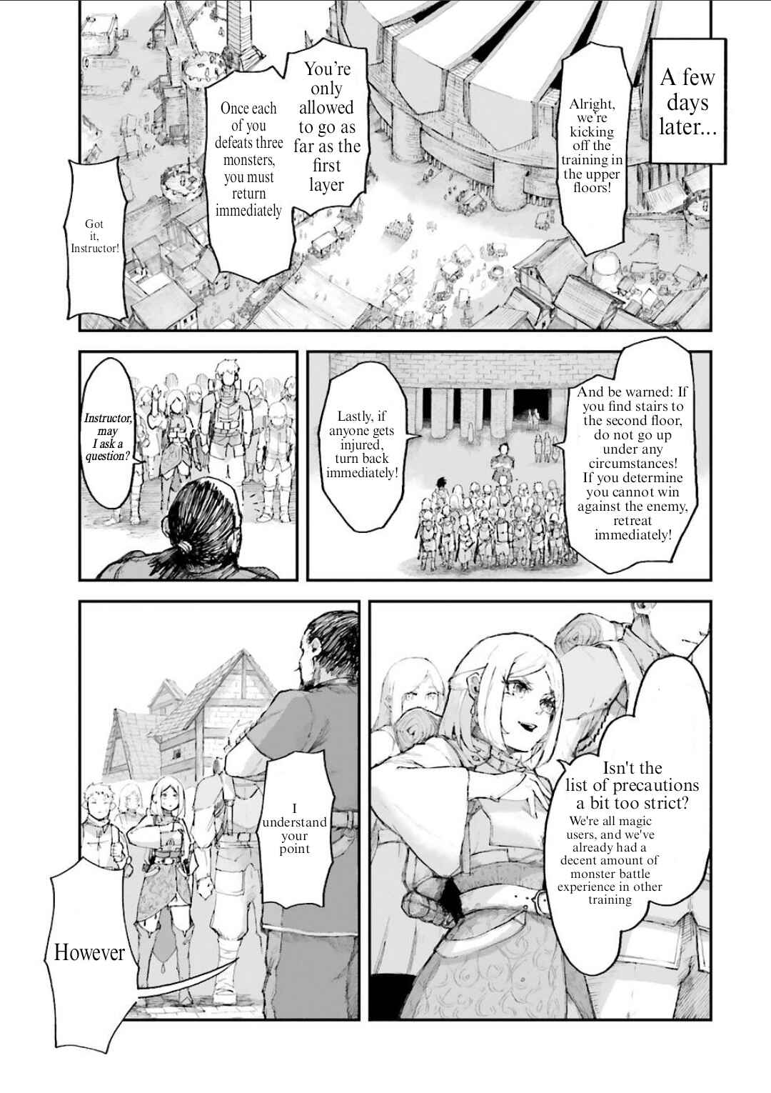 Page 9 Chapter 2.1 Noroma Mahou to Yobareta Mahoutsukai wa Juuryoku Mahou de Musou suru ~Mada Juuryoku no Gainen no nai Sekai nite, Shounen wa Banyuuinryoku no Ou to naru~