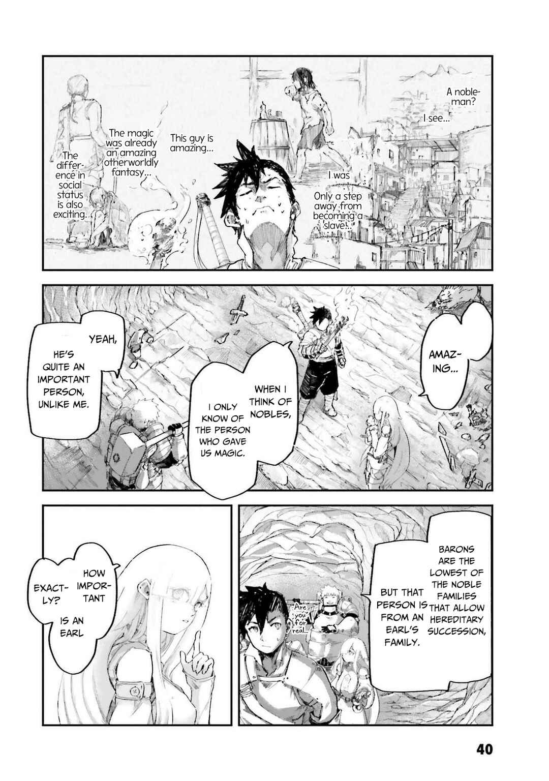 Page 8 Chapter 7 Noroma Mahou to Yobareta Mahoutsukai wa Juuryoku Mahou de Musou suru ~Mada Juuryoku no Gainen no nai Sekai nite, Shounen wa Banyuuinryoku no Ou to naru~