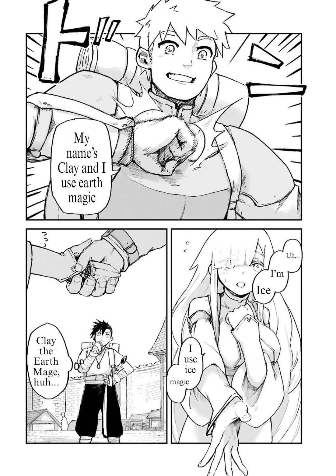 Page 4 Chapter 4.1 Noroma Mahou to Yobareta Mahoutsukai wa Juuryoku Mahou de Musou suru ~Mada Juuryoku no Gainen no nai Sekai nite, Shounen wa Banyuuinryoku no Ou to naru~