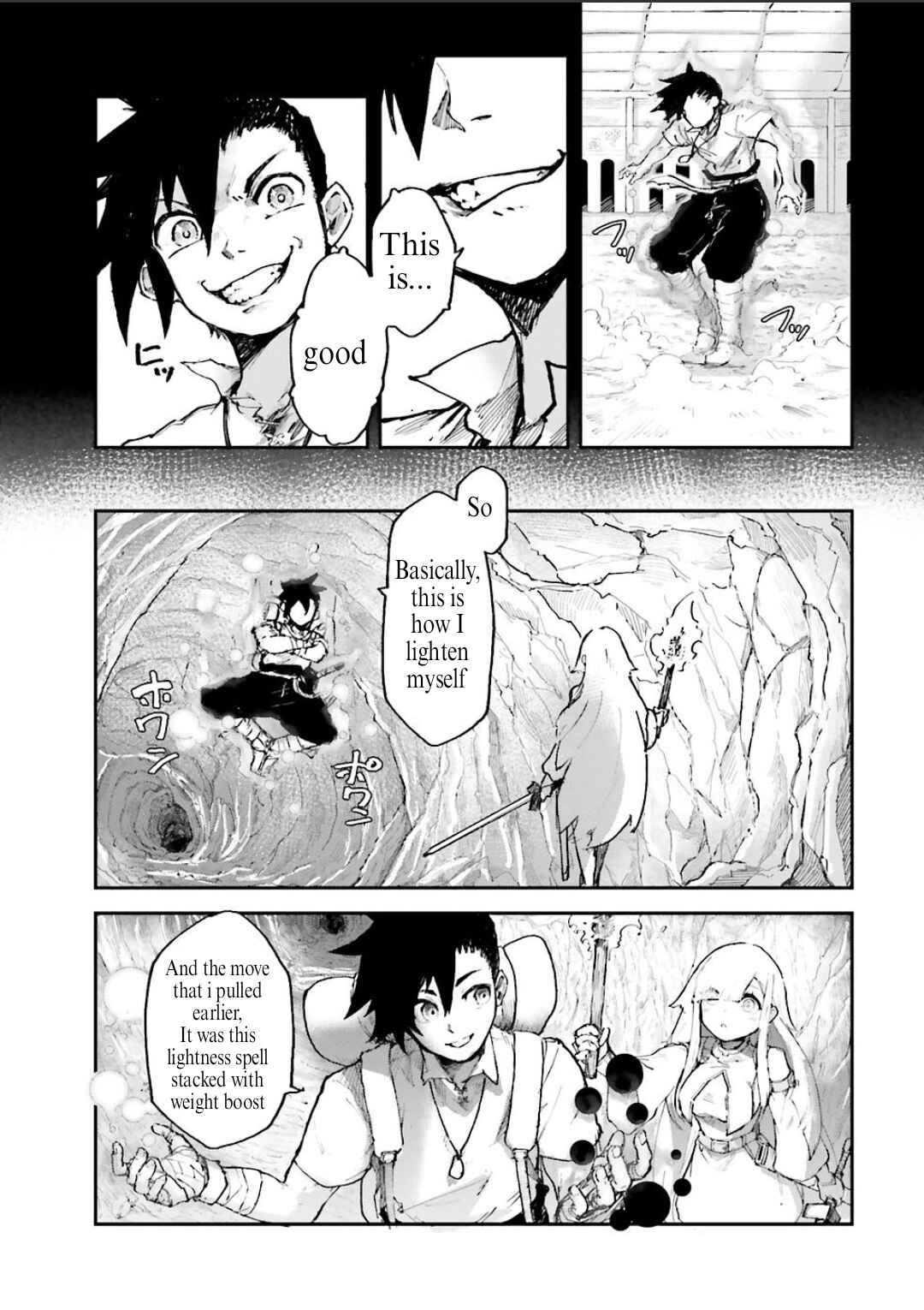 Page 7 Chapter 3.1 Noroma Mahou to Yobareta Mahoutsukai wa Juuryoku Mahou de Musou suru ~Mada Juuryoku no Gainen no nai Sekai nite, Shounen wa Banyuuinryoku no Ou to naru~