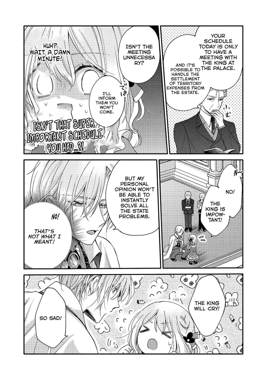 Page 17 Chapter 3 Koori no Koushaku-sama ni Amayakasaretai! ~Shiriasu Tenkai Shikanai Youjo ni Tensei Shite Shimatta Watashi no Funtouki~