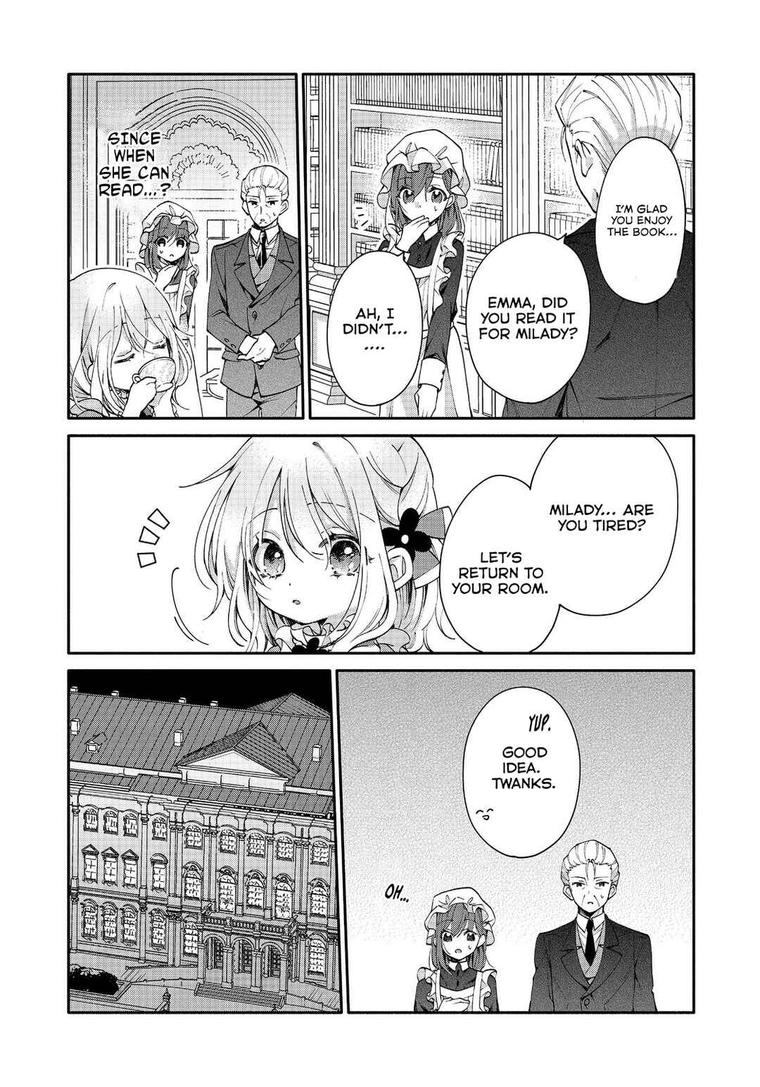 Page 6 Chapter 3 Koori no Koushaku-sama ni Amayakasaretai! ~Shiriasu Tenkai Shikanai Youjo ni Tensei Shite Shimatta Watashi no Funtouki~
