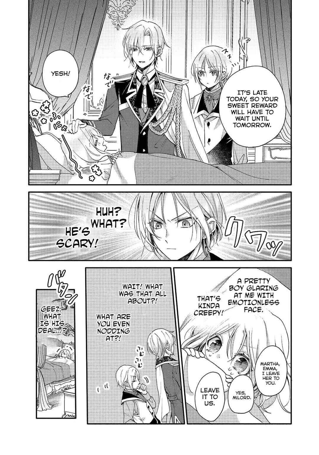 Page 8 Chapter 3 Koori no Koushaku-sama ni Amayakasaretai! ~Shiriasu Tenkai Shikanai Youjo ni Tensei Shite Shimatta Watashi no Funtouki~