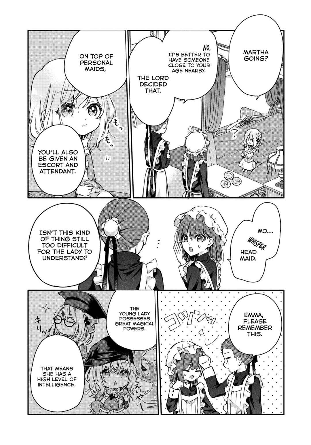 Page 7 Chapter 2 Koori no Koushaku-sama ni Amayakasaretai! ~Shiriasu Tenkai Shikanai Youjo ni Tensei Shite Shimatta Watashi no Funtouki~