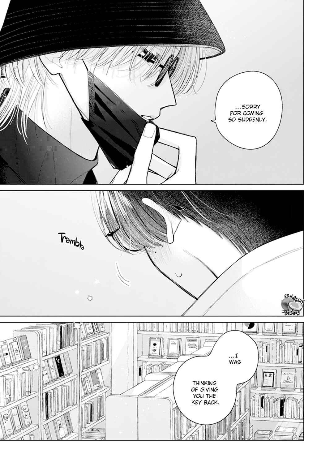 Page 18 Chapter 5 Veil Blue to Kuchinashi no Hanataba