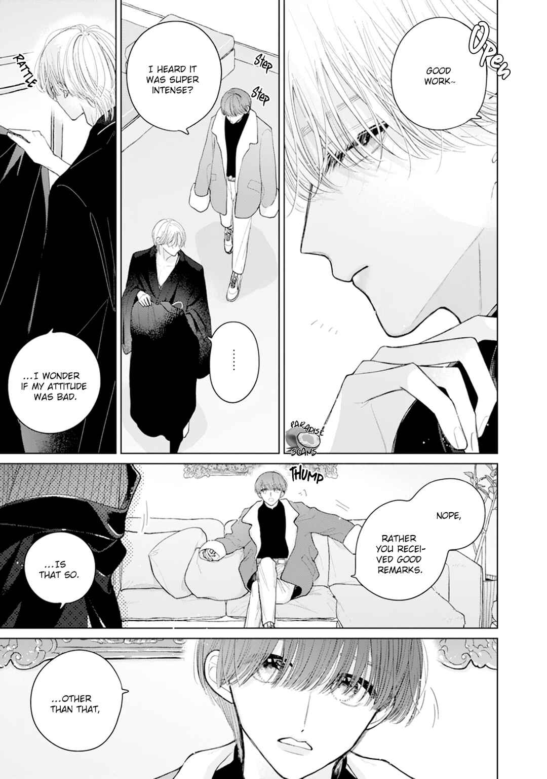 Page 8 Chapter 5 Veil Blue to Kuchinashi no Hanataba