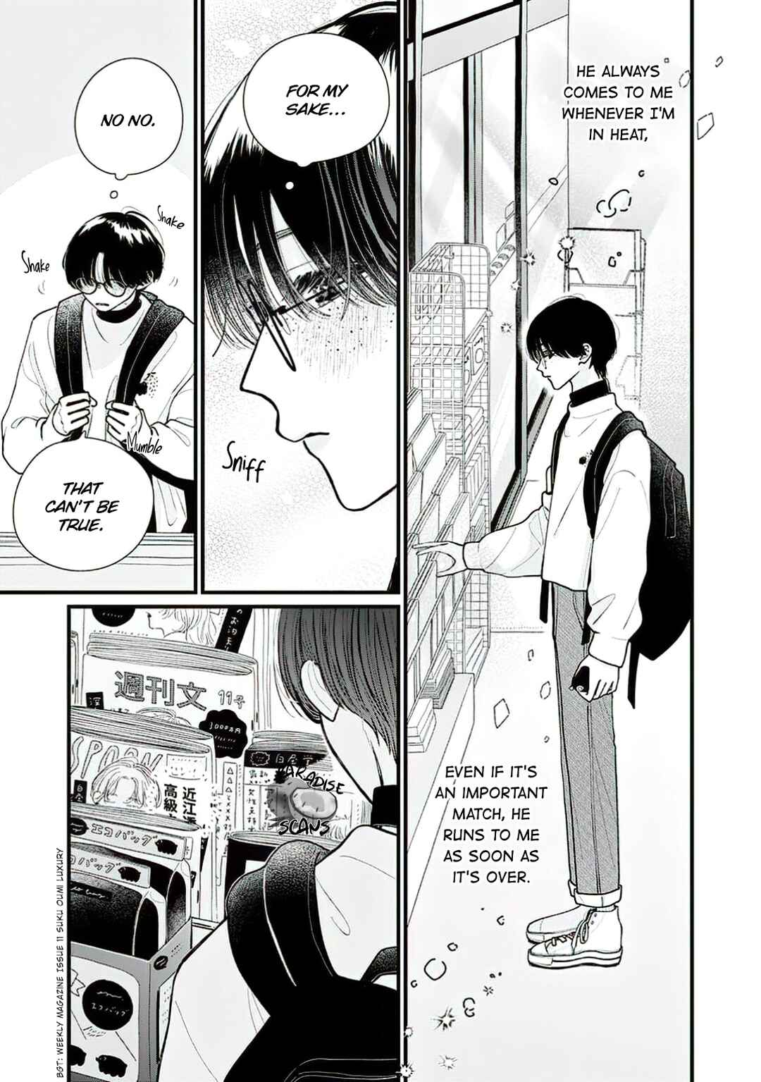 Page 8 Chapter 2 Veil Blue to Kuchinashi no Hanataba