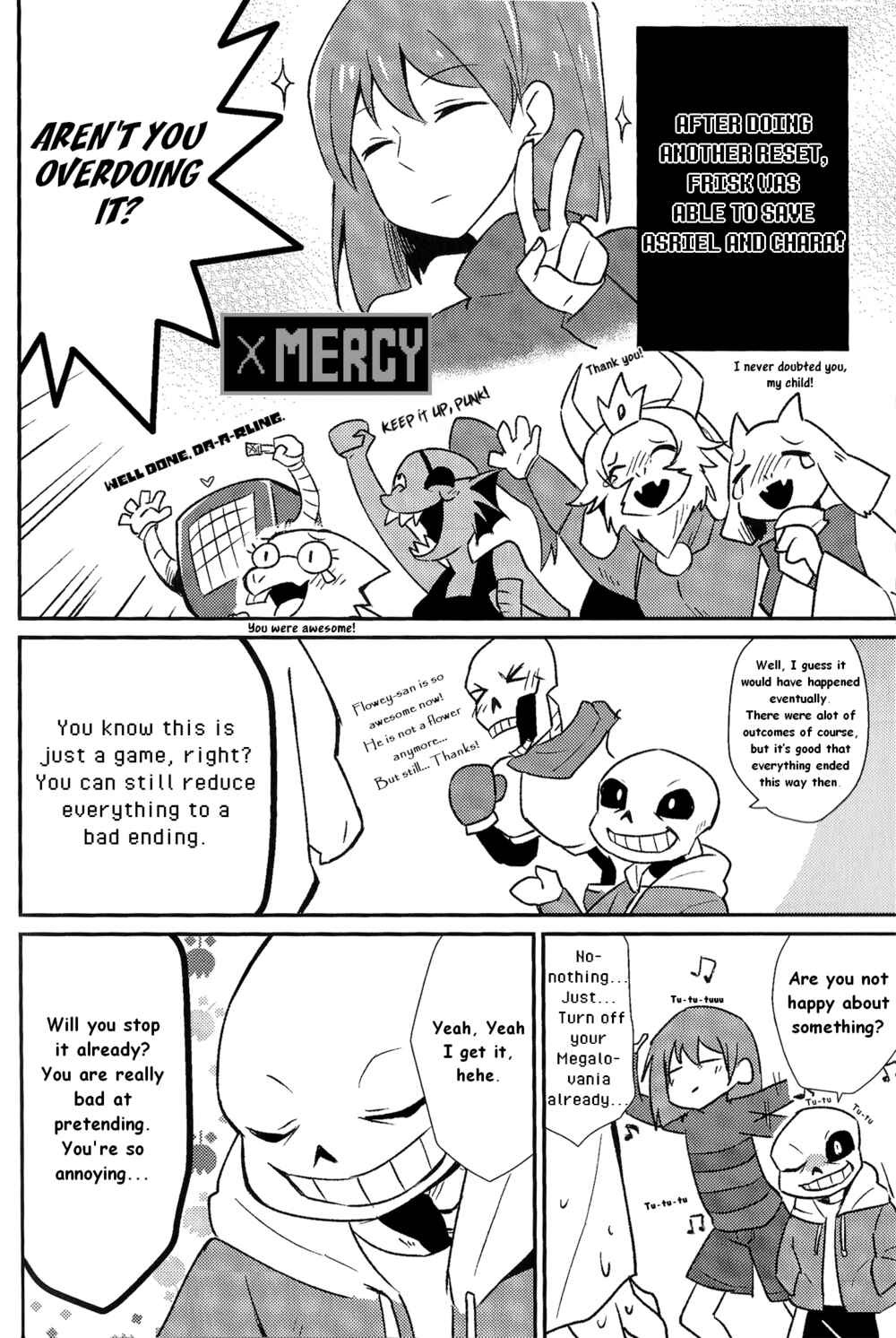 Page 3 Chapter Unknown_dce5 Undertale - Uroboros (Doujinshi)