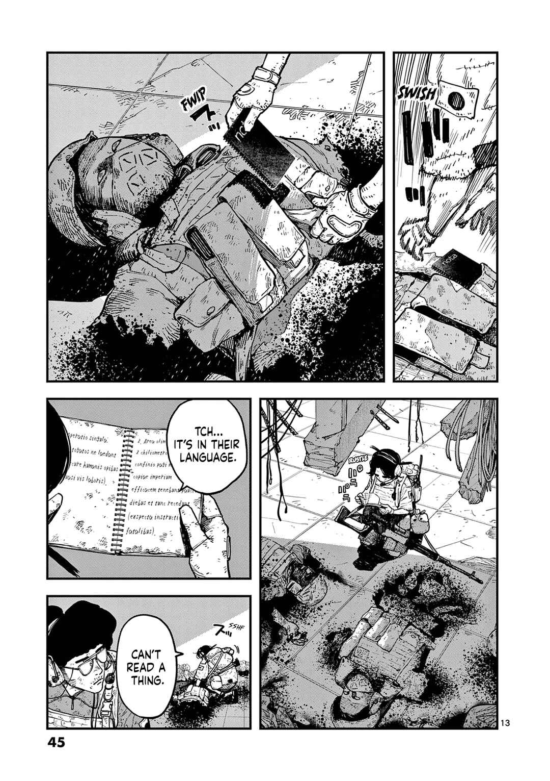 Page 13 Chapter 7 Miharu no Senjou