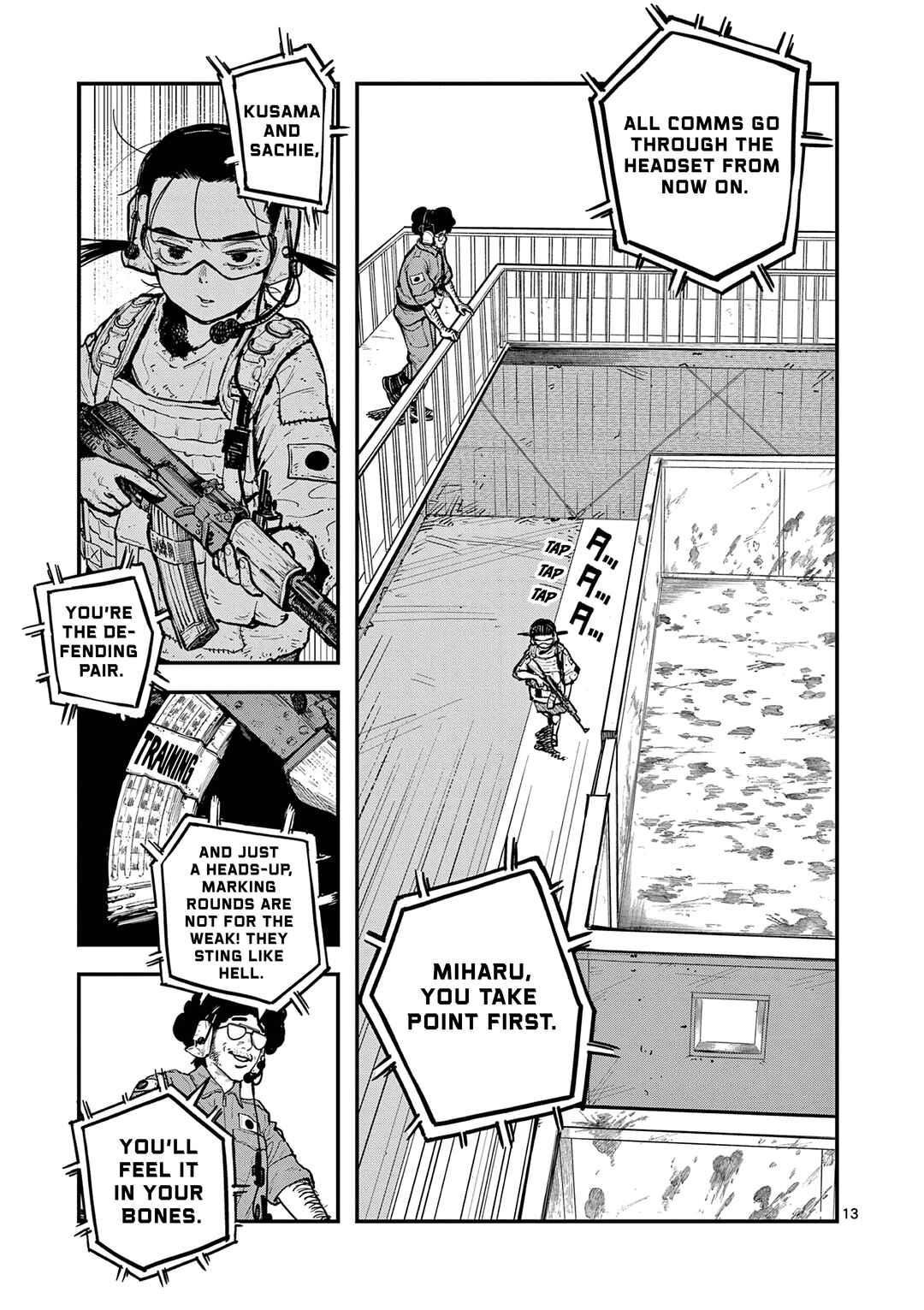 Page 13 Chapter 4 Miharu no Senjou