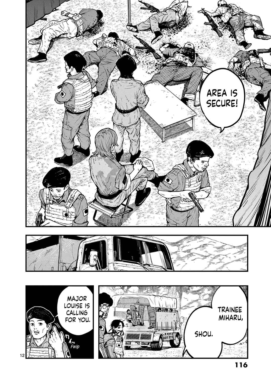 Page 12 Chapter 3 Miharu no Senjou