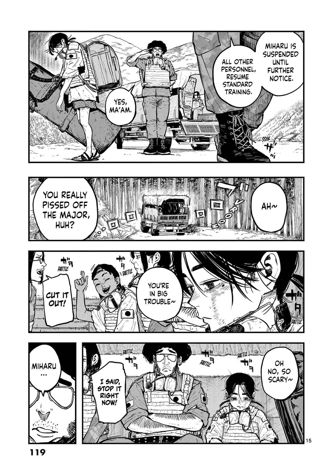 Page 15 Chapter 3 Miharu no Senjou