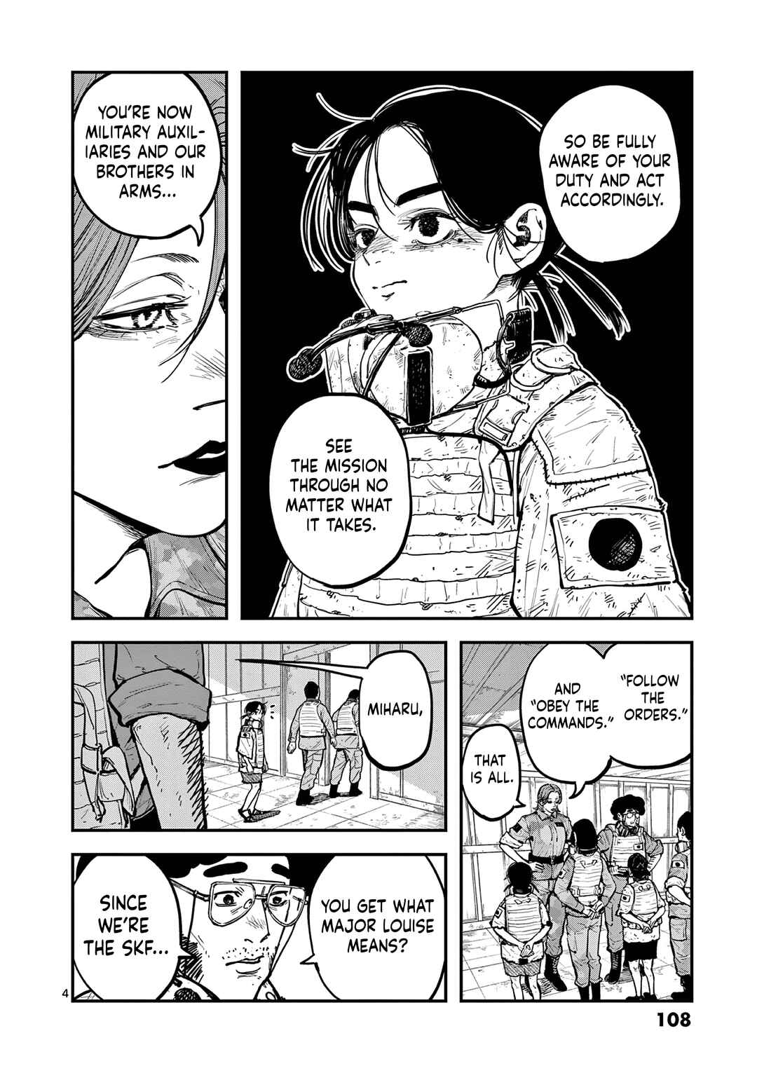 Page 4 Chapter 3 Miharu no Senjou