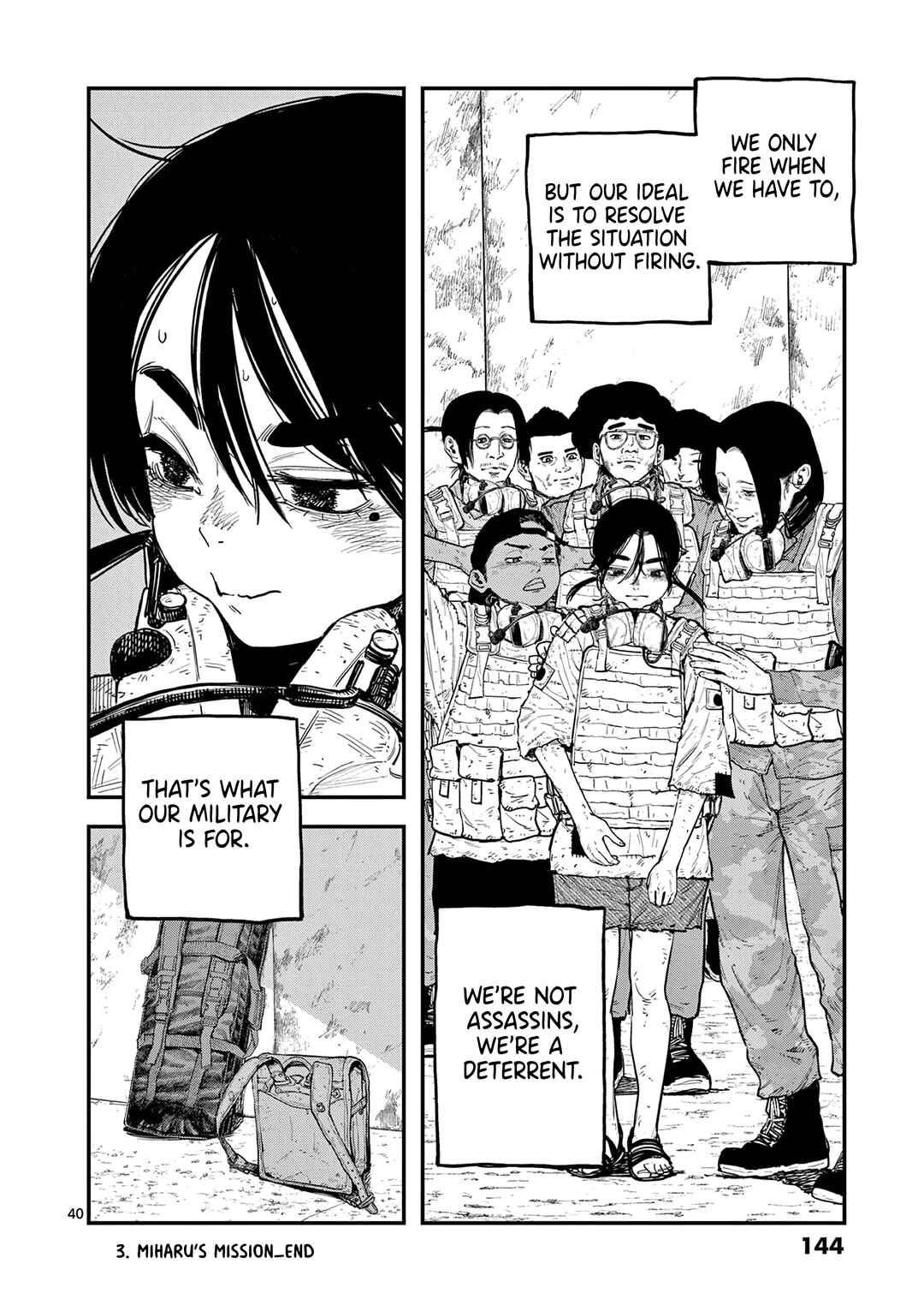 Page 40 Chapter 3 Miharu no Senjou