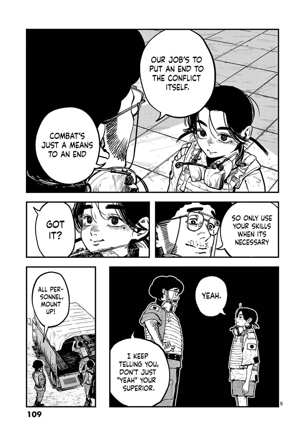 Page 5 Chapter 3 Miharu no Senjou