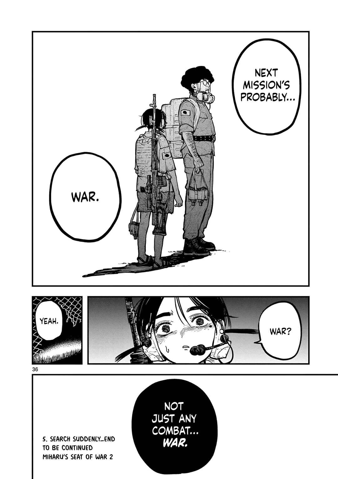 Page 35 Chapter 5 Miharu no Senjou