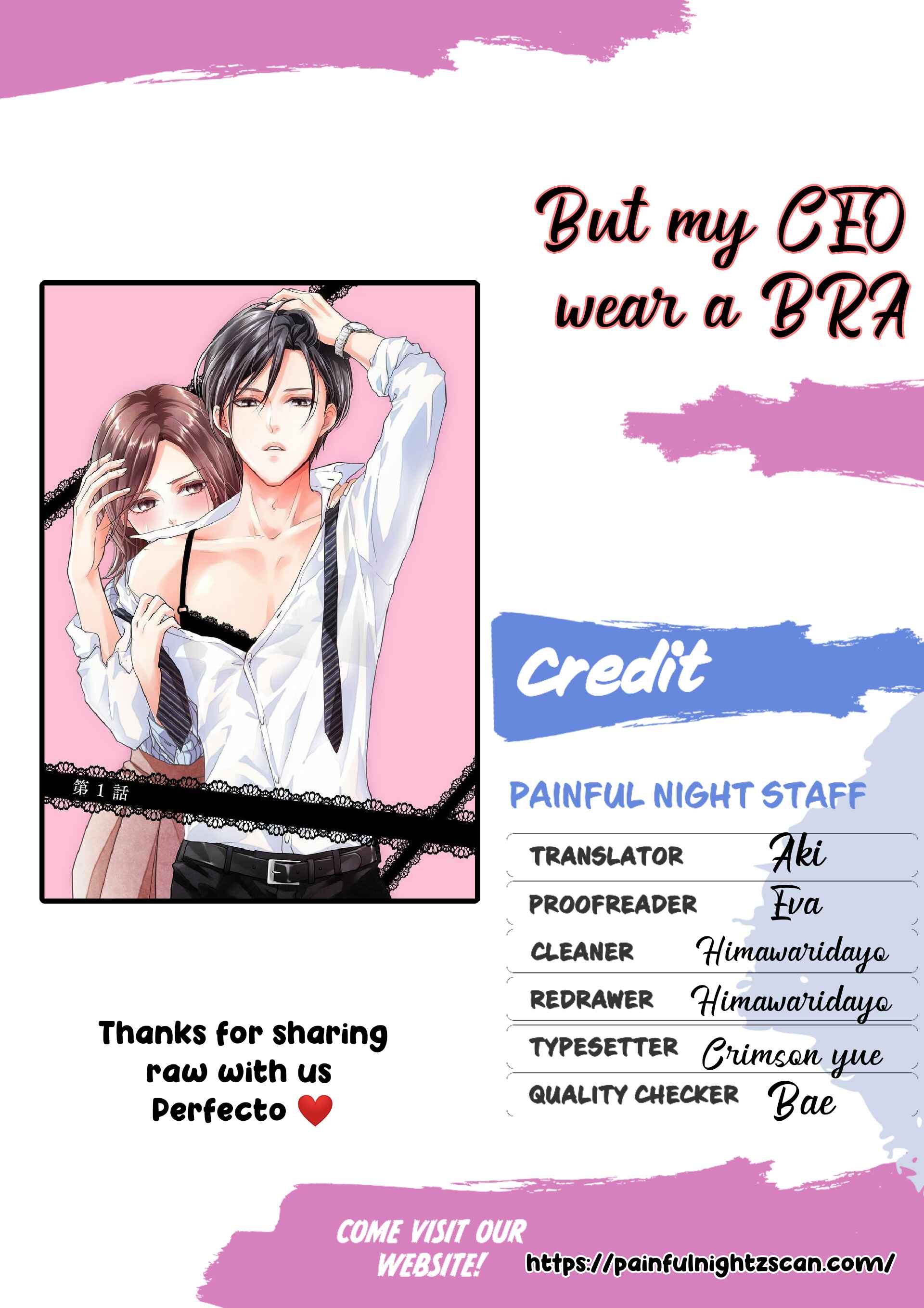 Page 1 Chapter 2 Soredemo Shachou wa Bra wo Shiteiru