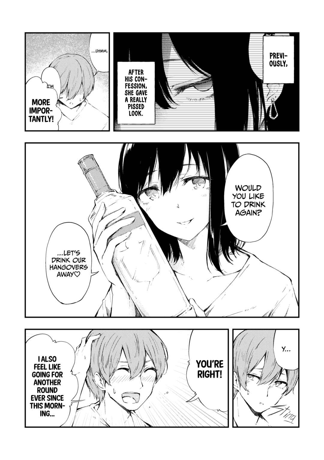 Page 1 Chapter 9 A Story About Getting Tangled up With a Drunk Onee-san in a Saizeriya