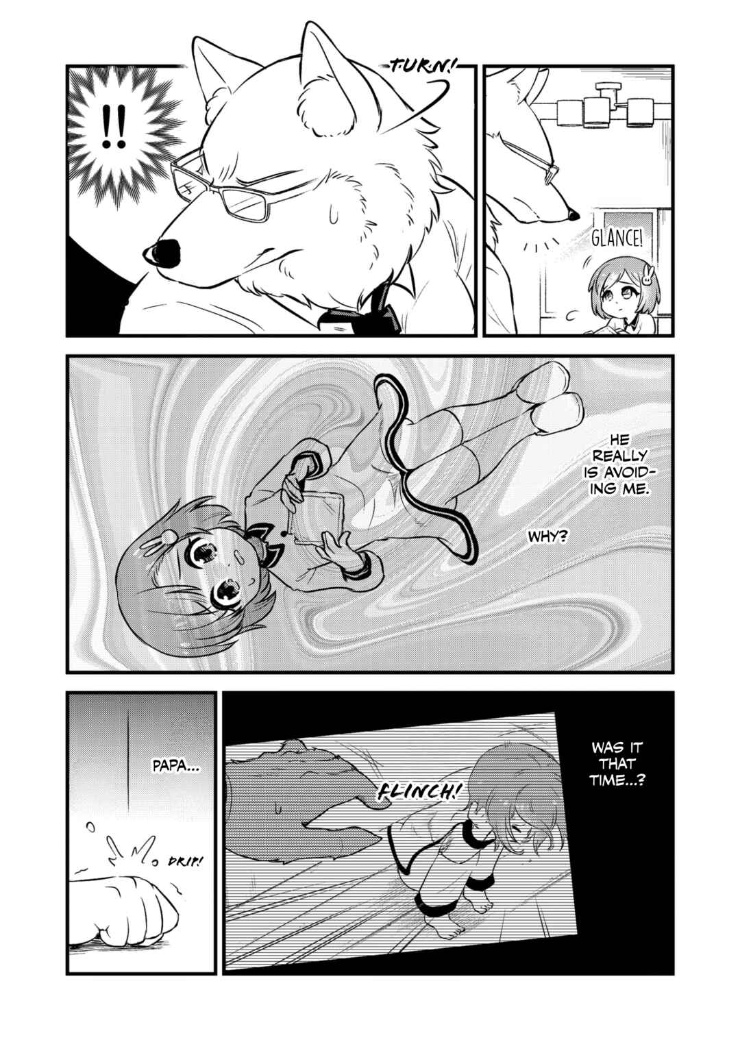 Page 14 Chapter Unknown_91ee Ookami Papa to Musume-chan